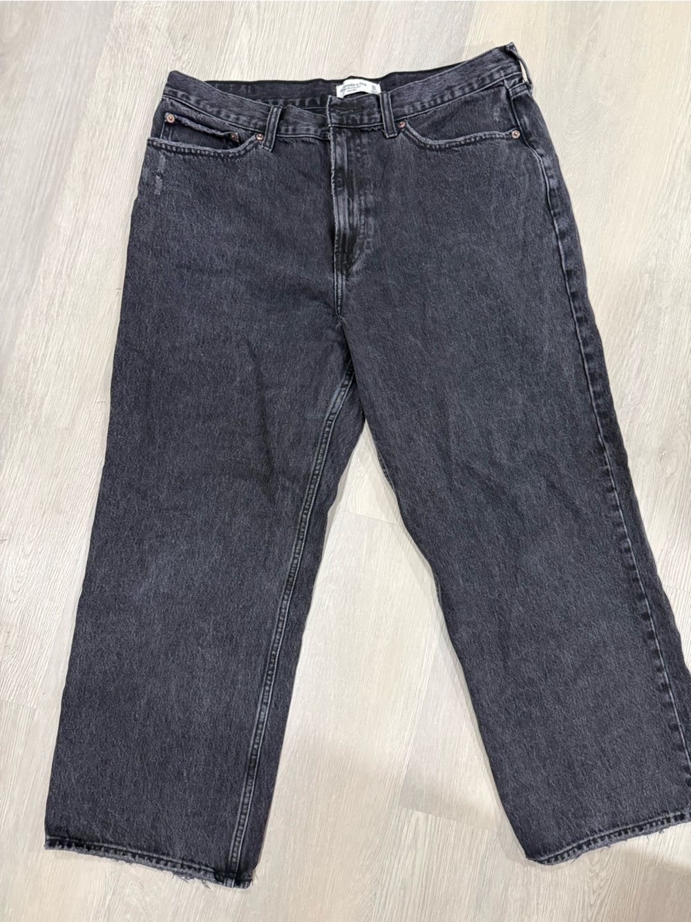 Abercrombie Black Washed Jeans